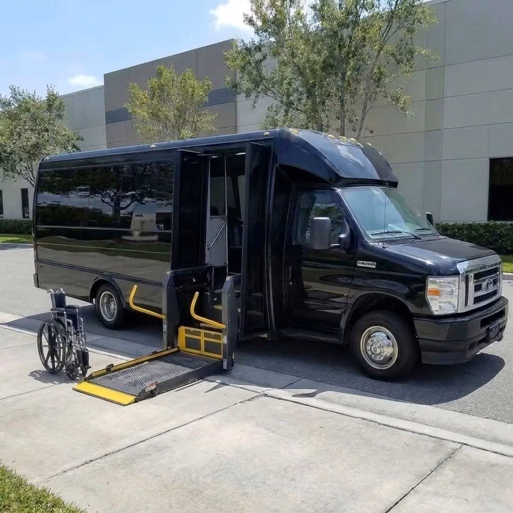 rockledge 18 passenger minibus wheelchair lift