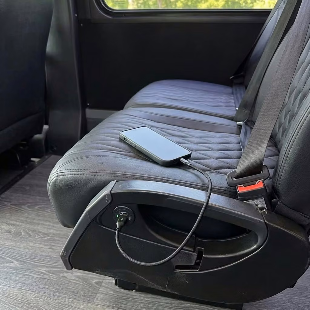 rockledge 20 passenger minibus usb charging