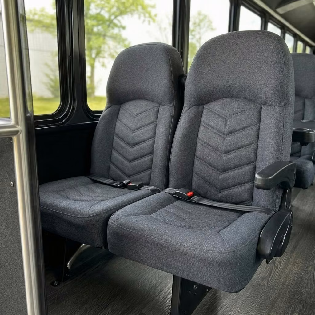 rockledge 25 passenger minibus high back seats