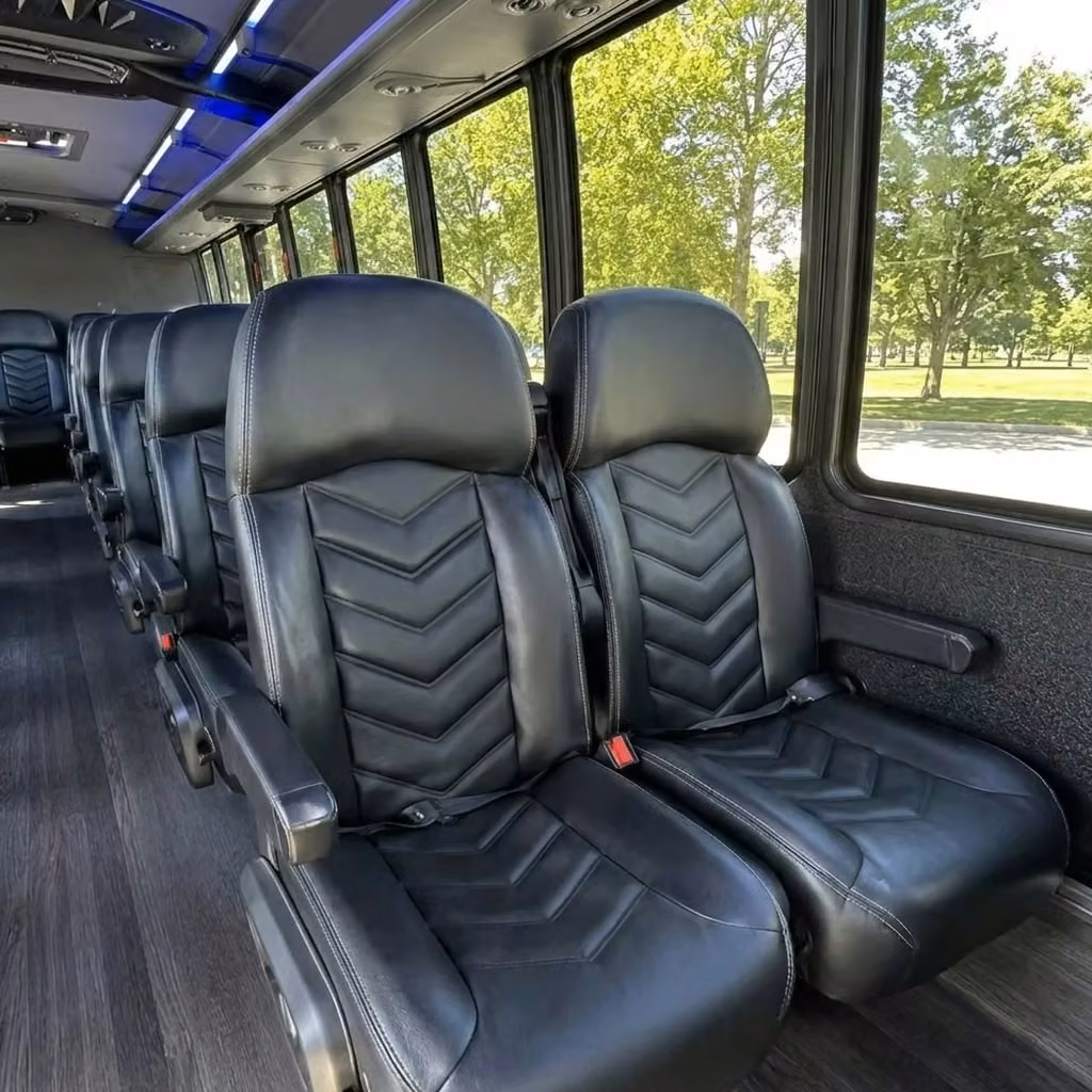 rockledge 28 passenger minibus seating