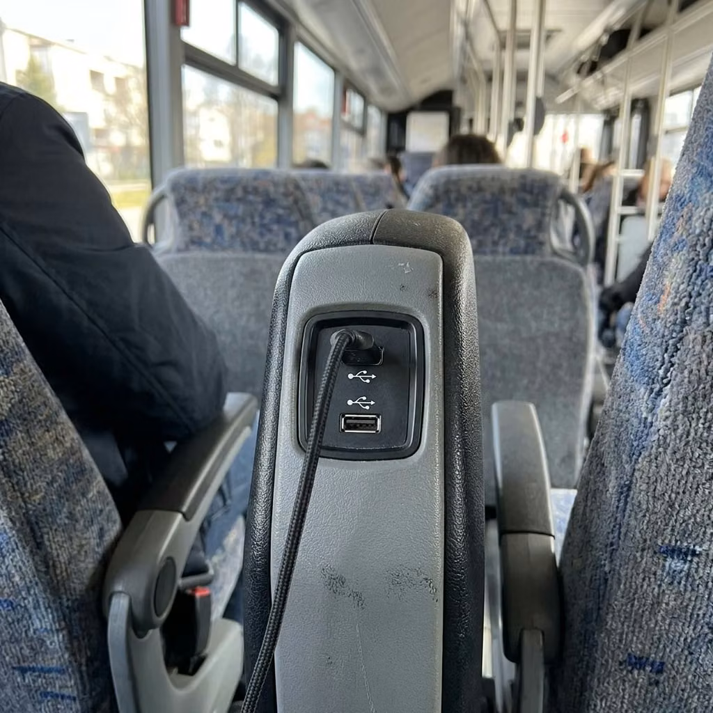 rockledge 28 passenger minibus usb charging