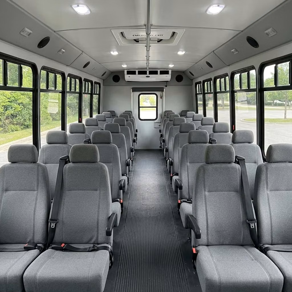 rockledge 30 passenger minibus seating
