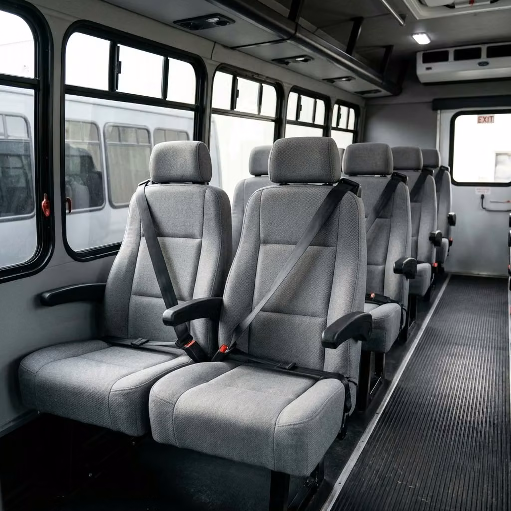 rockledge 35 passenger minibus reclining seats