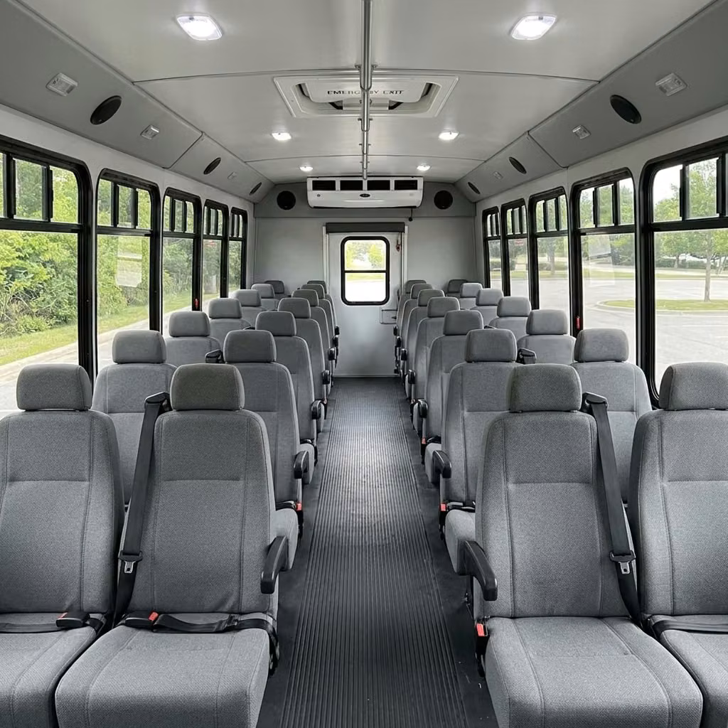 rockledge 35 passenger minibus seating