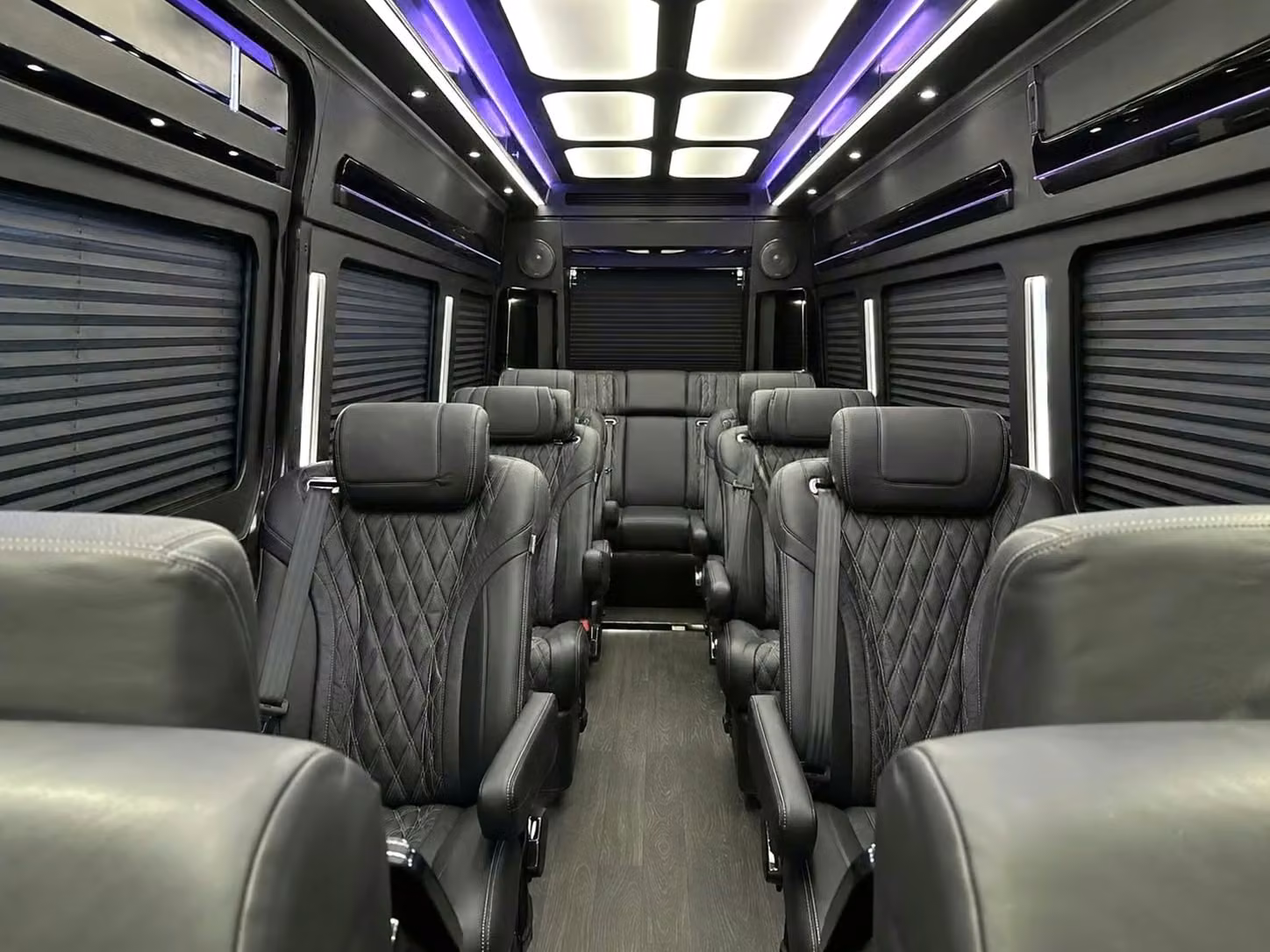 rockledge sprinter van rental with driver reclining seats