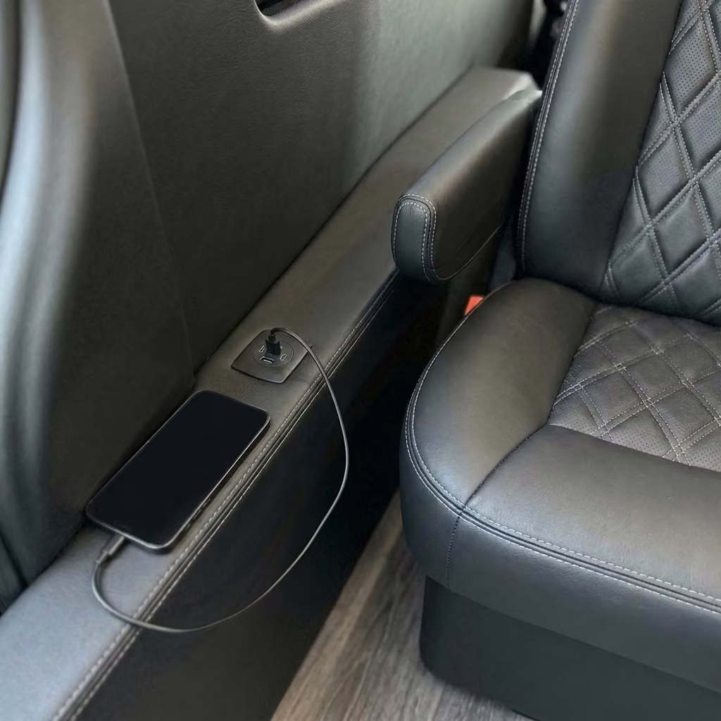 rockledge sprinter van rental with driver usb charging