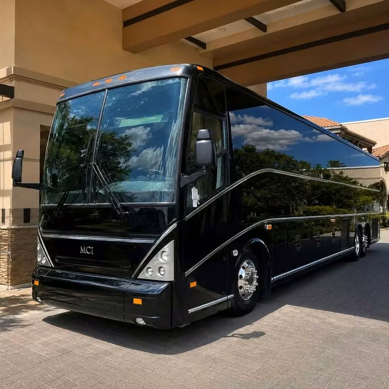 rockledge stadiums charter bus guide
