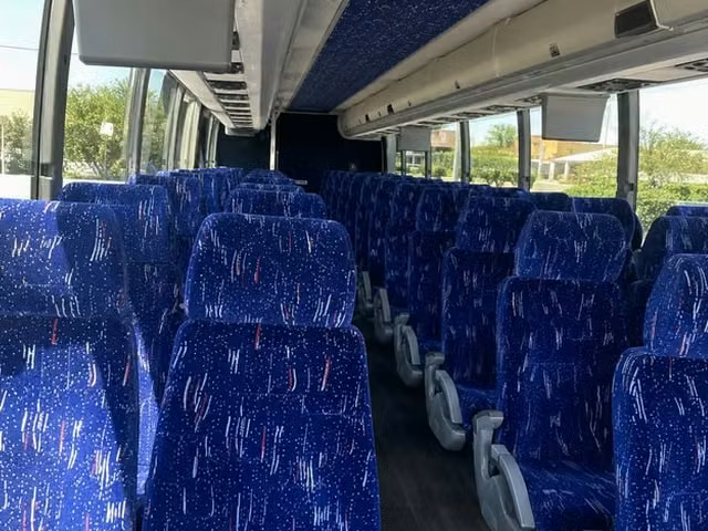 rockledge charter bus interior