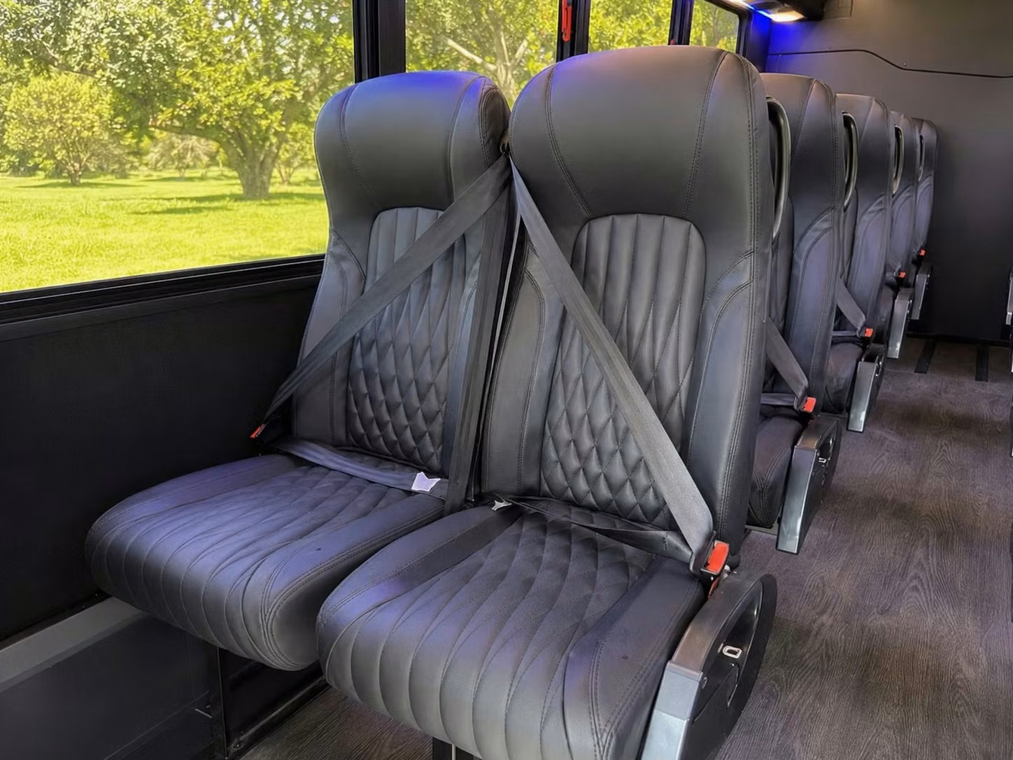 20 passenger minibus inside