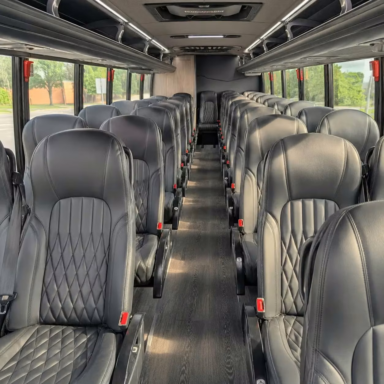 30 passenger minibus interior